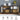 Rattan Storage Cabinet Sideboard Buffet Black with 4 Doors and Adjustable Shelves