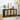 Rattan Storage Cabinet Sideboard Buffet Black with 4 Doors and Adjustable Shelves
