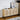 Modern Sideboard Storage Cabinet Natural with 4 Rattan Doors