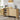 Natural Modern Kitchen Storage Sideboard Buffet Cabinet Console Table with 4 Fluted Doors