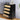 Rattan 4 Drawers Dresser Black Tall Chest of Drawers with Metal Legs