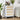 Rattan 4 Drawers Dresser White Tall Chest of Drawers with Metal Legs