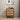 Rattan Nightstand Dresser Table Walnut with 3 Drawers