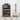 Walnut Media Cabinet 5-Tier Stereo Cabinet with Adjustable Shelves and Cable Management