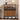 Walnut Modern Fluted Shoe Cabinet Entryway Shoe Rack with 2 Flip Drawers and Metal Legs