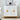 White Storage Cabinet Sideboard Console Table with Blister Doors and Adjustable Shelves